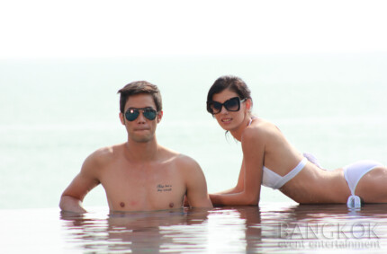 Behind the scenes shooting at V-Villas Huahin