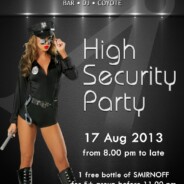 High Security Party Atlantis Club Hua Hin, Aug17