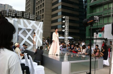 Make up Artists Fashion Show White Party