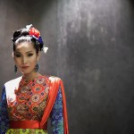 Fashion show designed outfit by Christain Lacroix