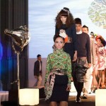 Fashion show designed outfit by Christain Lacroix