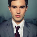 international male model office man