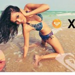 roxy bikini model