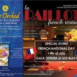 blue orchid la paillote big special event