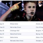 justin bieber concert date in bangkok