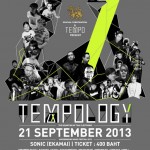 TEMPOLOGY Underground Music Festival 2013 Poster